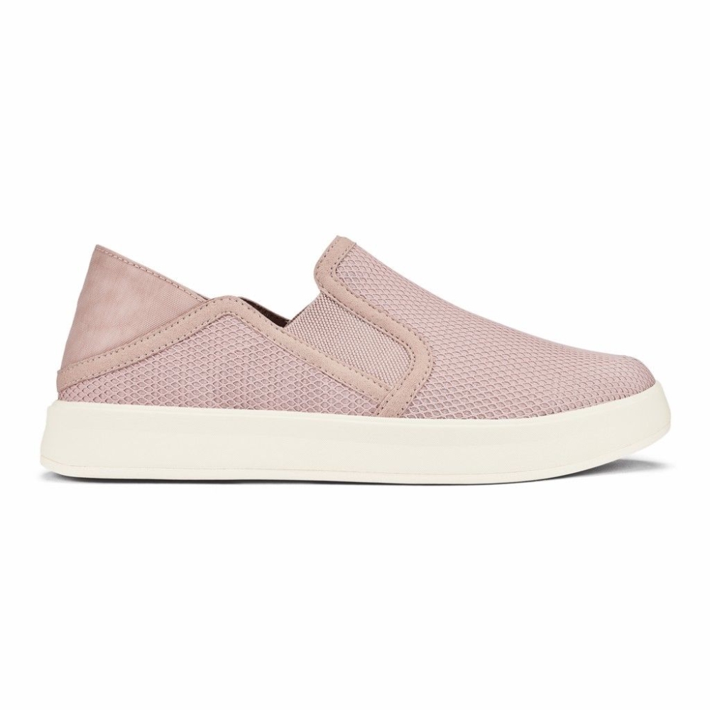 Pink Women's OluKai Ki Ihele Slip On Shoes | USA50612Y